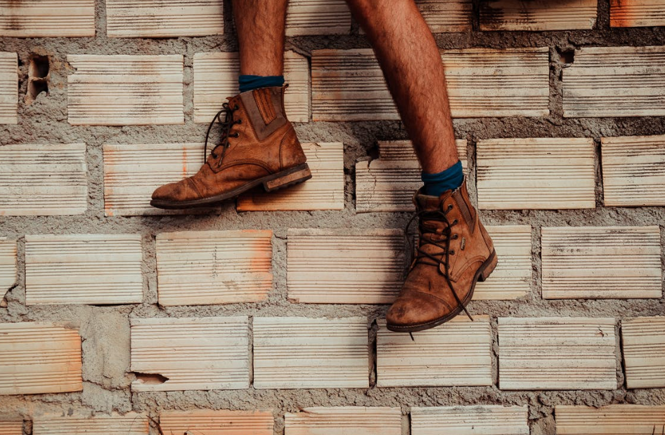 brown boots