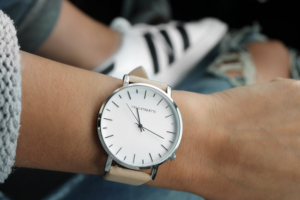 white watch